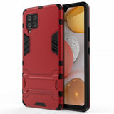 Samsung Galaxy A42 5G Cover Armor Stativfunktion Rød