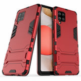 Samsung Galaxy A42 5G Cover Armor Stativfunktion Rød