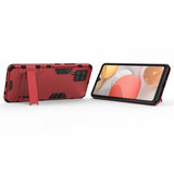 Samsung Galaxy A42 5G Cover Armor Stativfunktion Rød