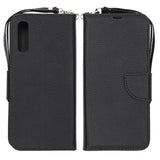 Samsung Galaxy A50 Cover med Stand Sort