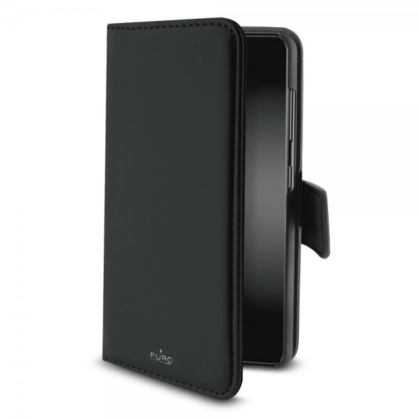 Puro Samsung Galaxy A51 Cover Wallet Detachable 2 i 1 Sort