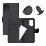 Samsung Galaxy A51 Etui 3 Kortlommer Sort