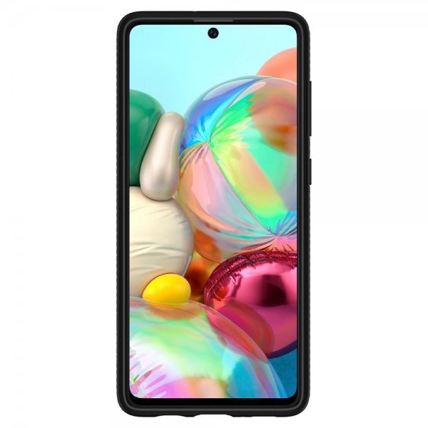 Spigen Samsung Galaxy A51 Cover Liquid Air Mat Sort
