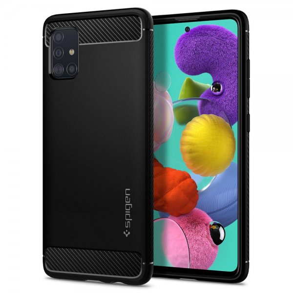Spigen Samsung Galaxy A51 Cover Robust Armor Matsort