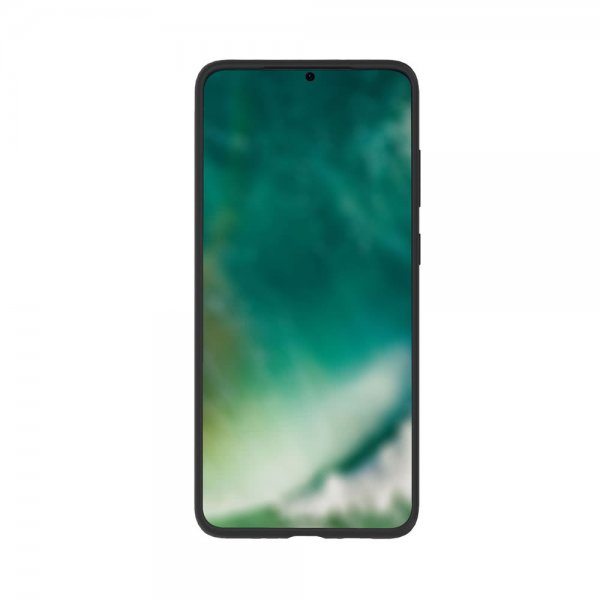 Xqisit Samsung Galaxy A51 Skal Silikonecover Sort