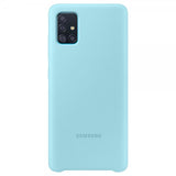 Samsung Original Galaxy A51 Cover Silikone Blå