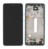 Samsung Galaxy A52 4G/5G Skærm med LCD Display Original - Blå