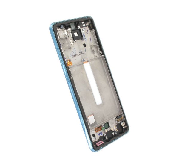 Samsung Galaxy A52 4G/5G Skærm med LCD Display Original - Blå