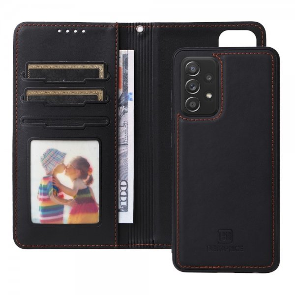Betopnice Samsung Galaxy A52/A52s 5G Etui med aftageligt cover 005 Sort