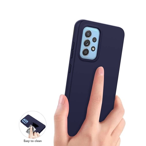 Rvelon Samsung Galaxy A52/A52s 5G Cover Silikone Blå