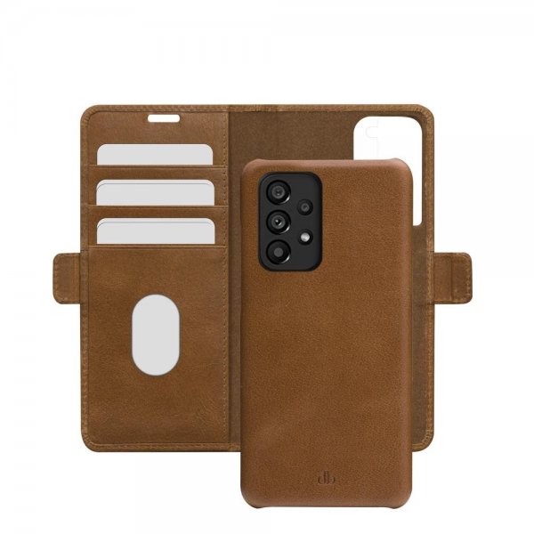 dbramante1928 Samsung Galaxy A53 5G Etui Lynge Aftageligt Cover Tan