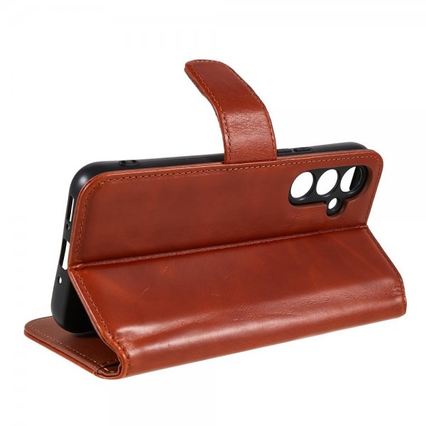 Nordic Covers Samsung Galaxy A54 5G Cover Essential Leather Maple Brown