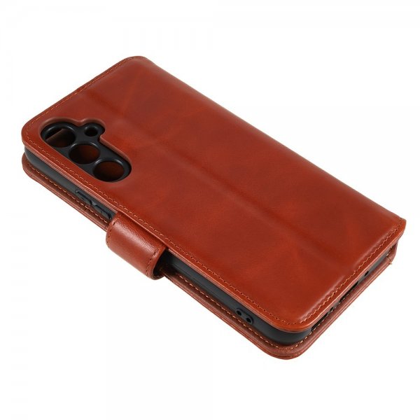 Nordic Covers Samsung Galaxy A54 5G Cover Essential Leather Maple Brown