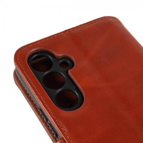 Nordic Covers Samsung Galaxy A54 5G Cover Essential Leather Maple Brown