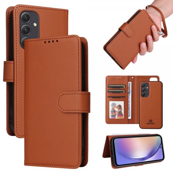 Betopnice Samsung Galaxy A54 5G Cover med aftageligt etui 005 Brun