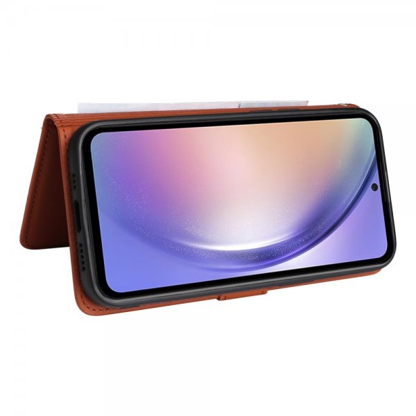 Betopnice Samsung Galaxy A54 5G Cover med aftageligt etui 005 Brun