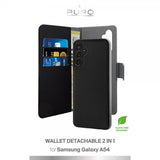 Puro Samsung Galaxy A54 5G Fodral Wallet Detachable 2 i 1 Sort