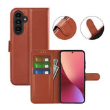 Samsung Galaxy A54 5G Cover med Stativ Brun