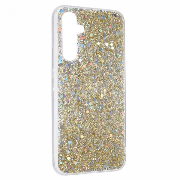 Nordic Covers Samsung Galaxy A54 5G Cover Sparkle Series Citrine Gold