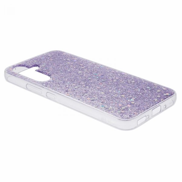 Nordic Covers Samsung Galaxy A54 5G Cover Sparkle Series Lilla Lilla