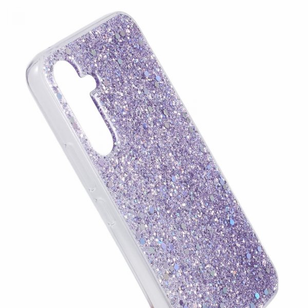 Nordic Covers Samsung Galaxy A54 5G Cover Sparkle Series Lilla Lilla