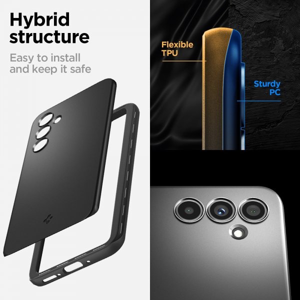 Spigen Samsung Galaxy A54 5G Cover Thin Fit Sort