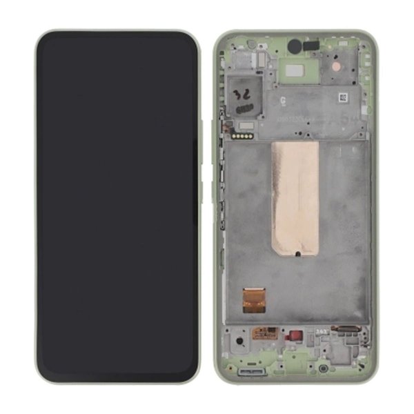Samsung Galaxy A54 5G Skærm med LCD Display - Grøn