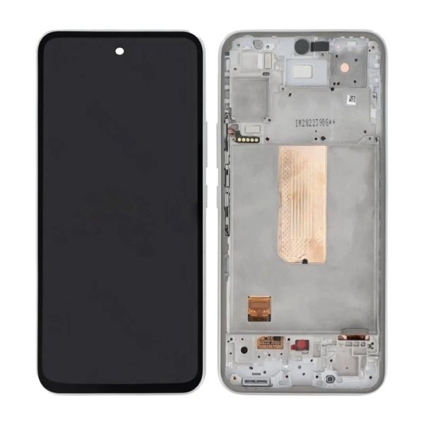 Samsung Galaxy A54 5G Skærm med LCD Display - Hvid