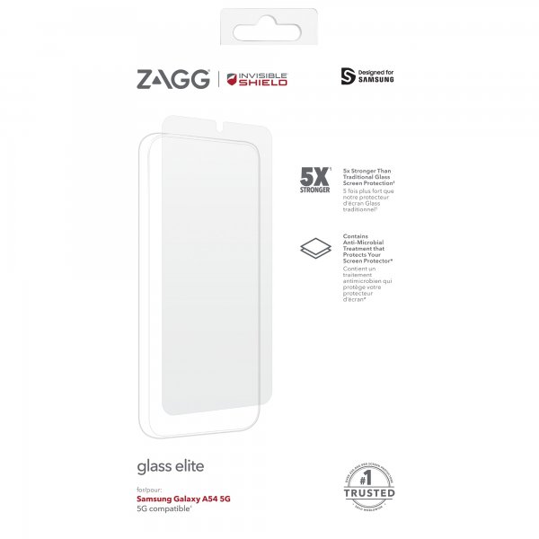 ZAGG InvisibleShield Samsung Galaxy A54 5G Skærmbeskyttelse Glass Elite