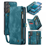 CaseMe Samsung Galaxy A55 Etui 008 Series Aftageligt Cover Blå