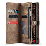 CaseMe Samsung Galaxy A55 Etui 008 Series Aftageligt Cover Brun