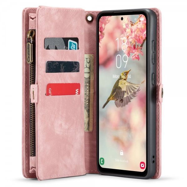 CaseMe Samsung Galaxy A55 Etui 008 Series Aftageligt Cover Rosa