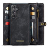 CaseMe Samsung Galaxy A55 Etui 008 Serie Aftagelig Skal Sort