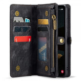 CaseMe Samsung Galaxy A55 Etui 008 Serie Aftagelig Skal Sort
