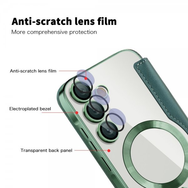 Samsung Galaxy A55 Cover MagSafe Grøn