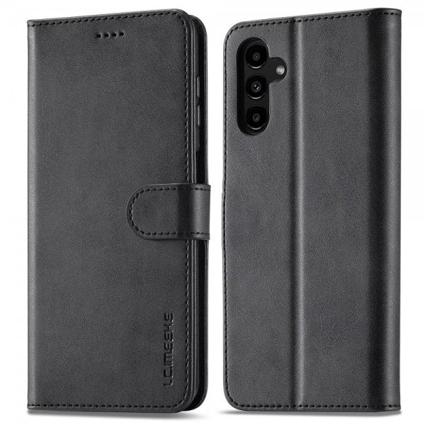 Lc.Imeeke Samsung Galaxy A55 Etui med Kortlomme Stativfunktion Sort