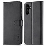 Lc.Imeeke Samsung Galaxy A55 Etui med Kortlomme Stativfunktion Sort