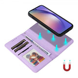 Betopnice Samsung Galaxy A55 Etui med Aftageligt Cover 005 Lilla