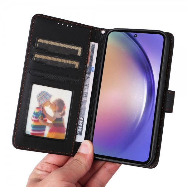 Betopnice Samsung Galaxy A55 Etui med Aftagelig Skal 005 Sort