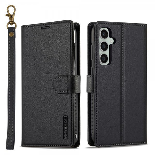 Lc.Imeeke Samsung Galaxy A55 Cover med Aftageligt Cover L2 Series MagSafe Sort