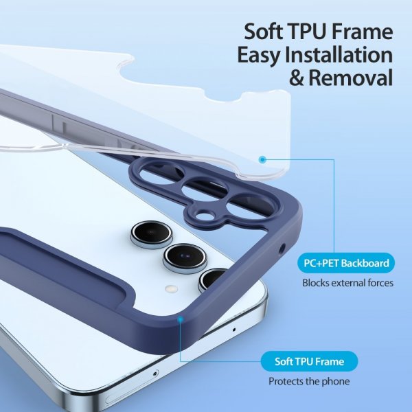 Dux Ducis Samsung Galaxy A55 Cover Skin X Pro Series Blå