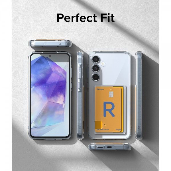 Ringke Samsung Galaxy A55 Cover Fusion Card Clear