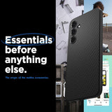 Spigen Samsung Galaxy A55 Cover Liquid Air Mat Sort