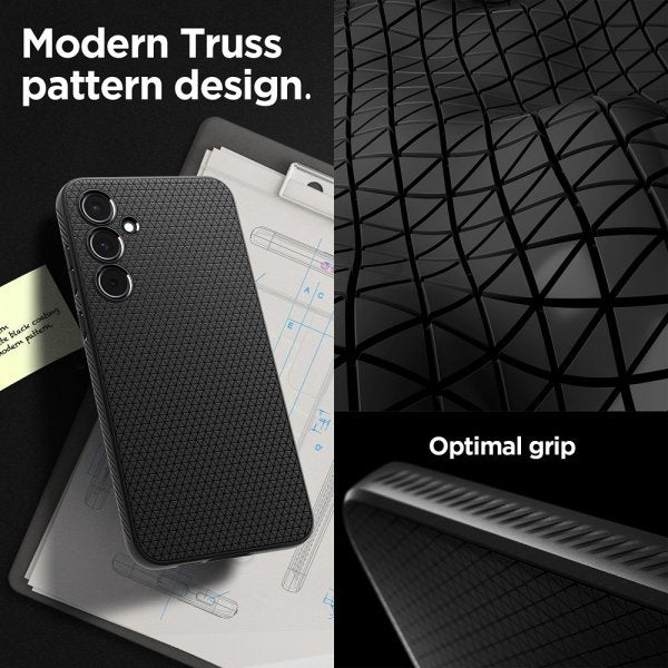 Spigen Samsung Galaxy A55 Cover Liquid Air Mat Sort