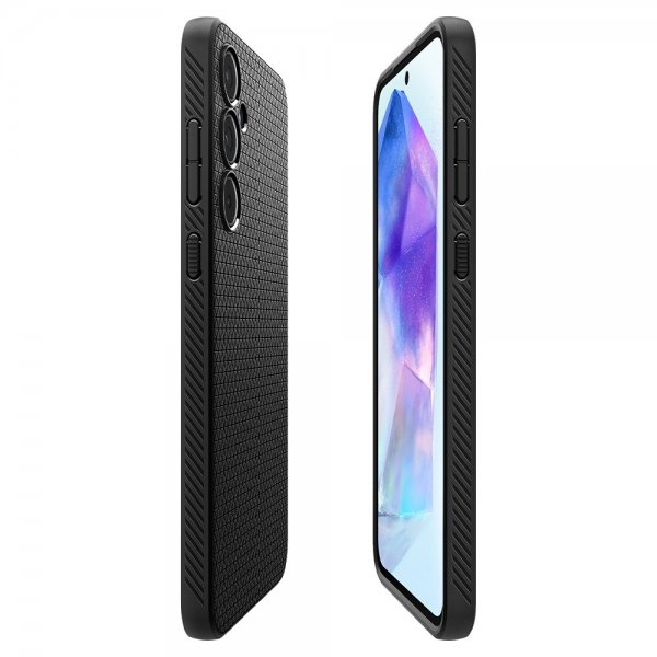 Spigen Samsung Galaxy A55 Cover Liquid Air Mat Sort
