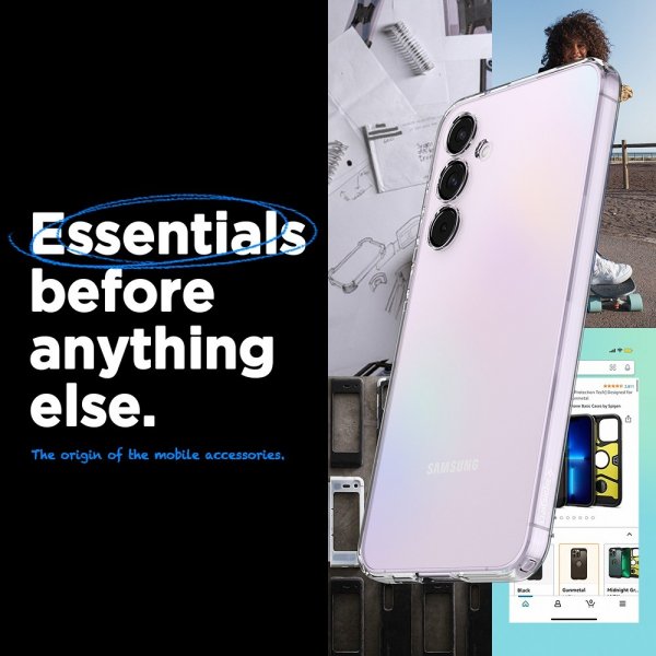 Spigen Samsung Galaxy A55 Cover Liquid Crystal Crystal Clear