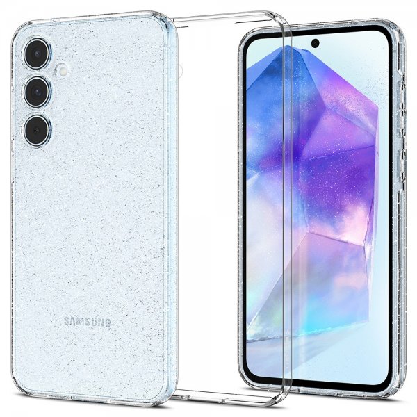 Spigen Samsung Galaxy A55 Cover Liquid Crystal Glitter Crystal Quartz