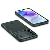 Spigen Samsung Galaxy A55 Cover Optik Armor Abyss Green
