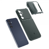Spigen Samsung Galaxy A55 Cover Optik Armor Abyss Green
