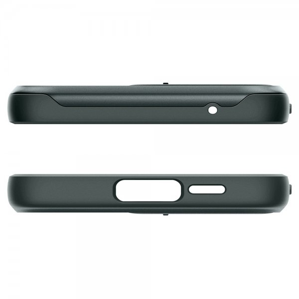 Spigen Samsung Galaxy A55 Cover Optik Armor Abyss Green